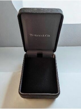 Tiffany & Co. Black Velvet Necklace Jewelry Box